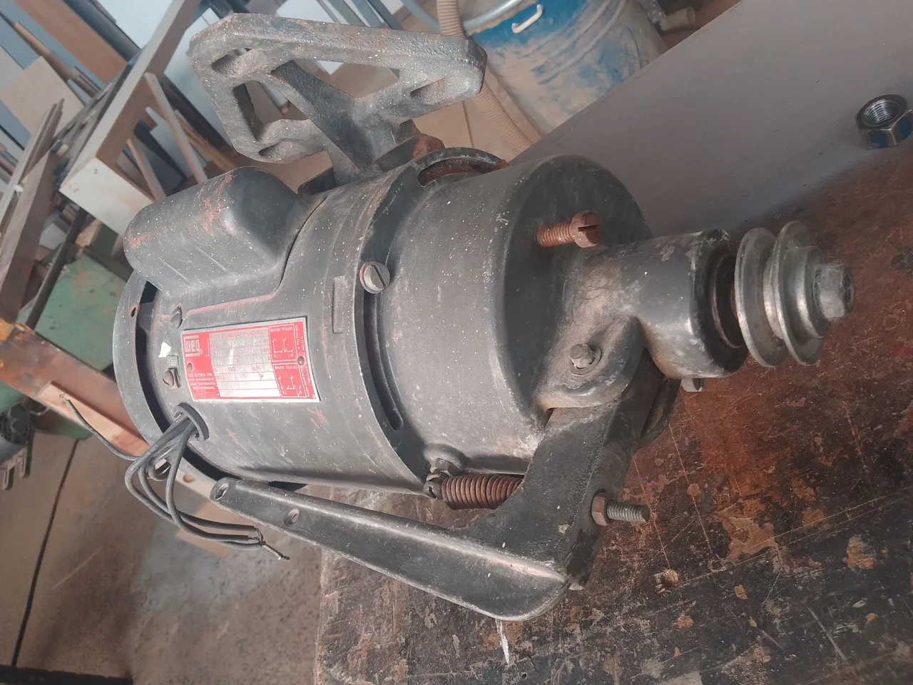 Motor de indução bifásico WEG
