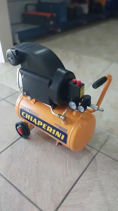 Compressor de ar 21 litros 120psi e 2.0hp Chiaperini (Loja) - Foto 2