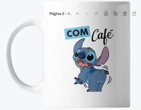 Caneca Personalizada Stitch  - Foto 2