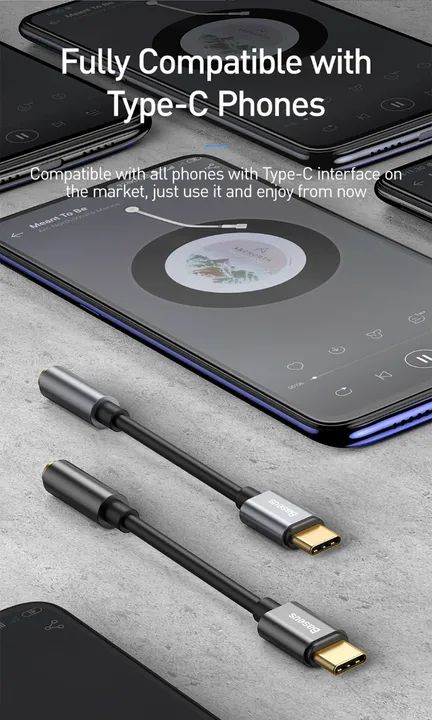 Cabo Adaptador de Áudio USB-C para Fone de Ouvido AUX 3,5mm - Foto 4