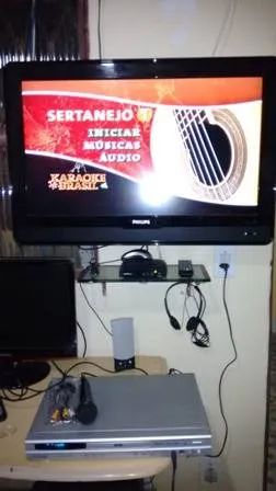 Dvd Karaokê TecToy + vários CD dvdokê