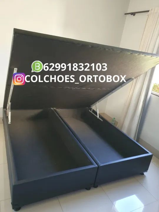 Box Baú Queen size com estrutura reforçada - Foto 3