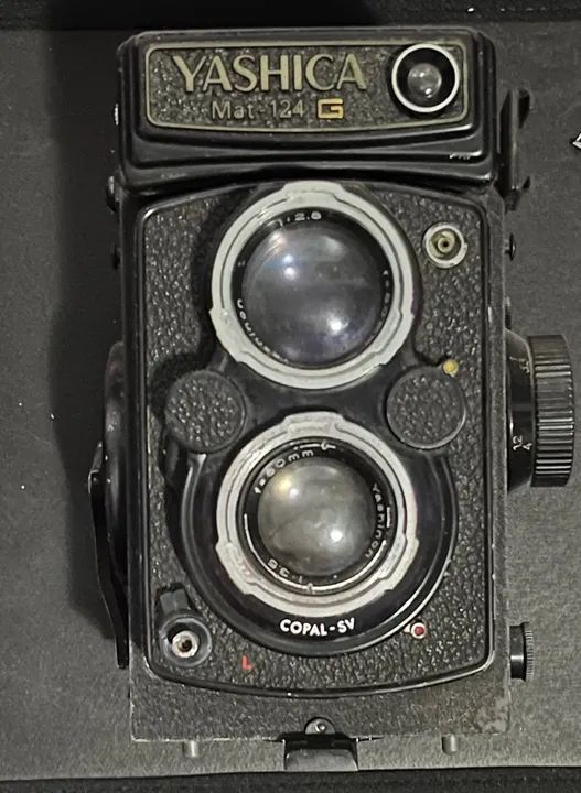 camera analógica yashica mat 124g