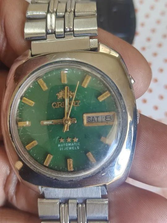 Relógio oriente automático 