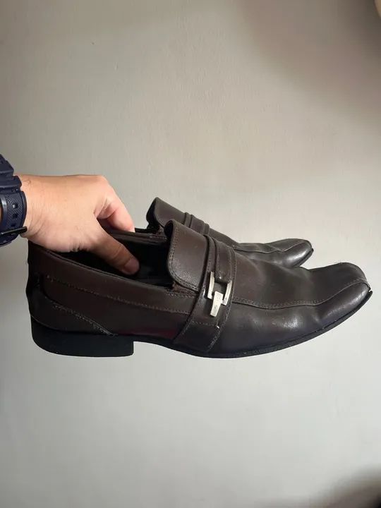 Sapatos sociais marrom - tamanho 41