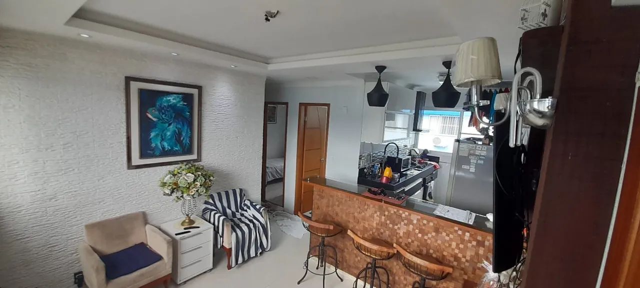 Praia Apto de 2 Quartos Temporada Mobilado  PROMOÇÃO PACOTE DE CARNAVAL NÃO PERCA!! - Foto 6