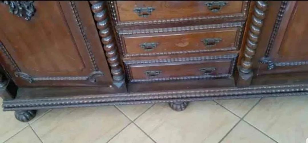 ARMÁRIO ANTIGO- FINAL DO SÉCULO 19-DÉCADA 1.890 - Foto 4