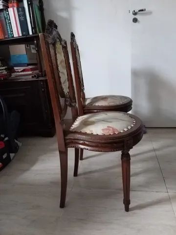 Par de cadeiras antigas decada de 60 - Foto 5