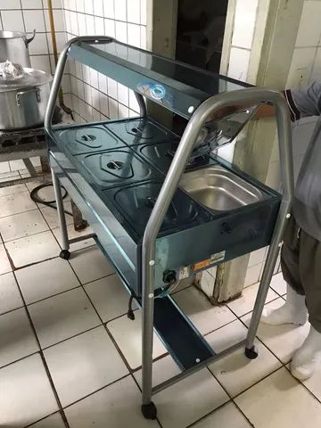 Cuba térmica - restaurante self service - 6 cubas  - Foto 2