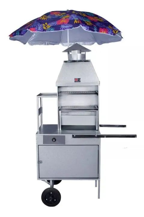 Churrasqueira Completa para Churrasquinho Espetinho