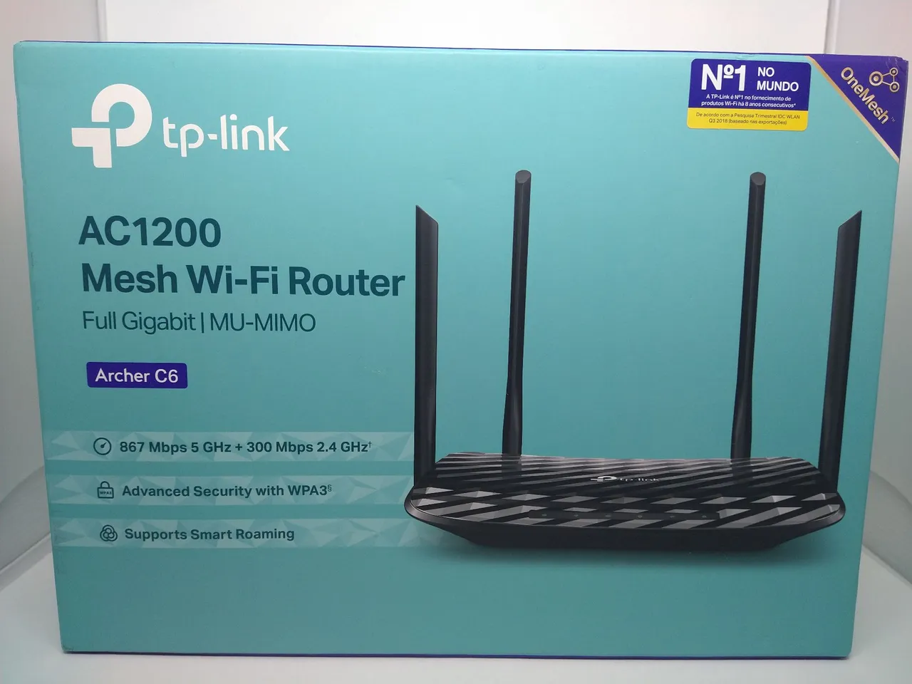 TP-LINK AC1200 Mesh Wi-Fi Router Archer C6