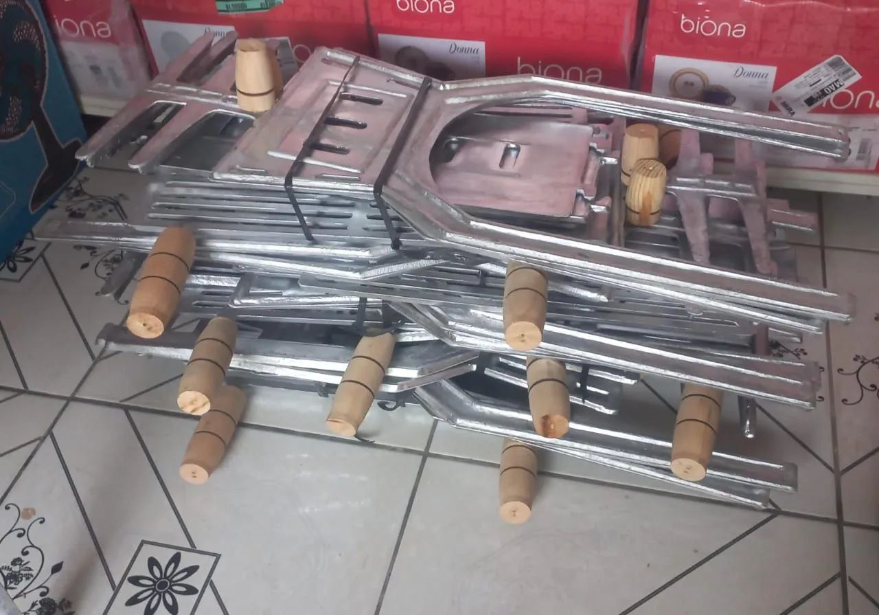 Churrasqueira de Alumínio - Entregamos 
