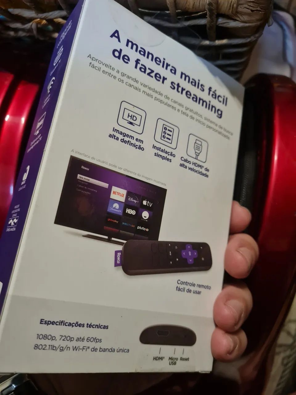 Roku Express - Streaming rápido e descomplicado em alta definição - Foto 2
