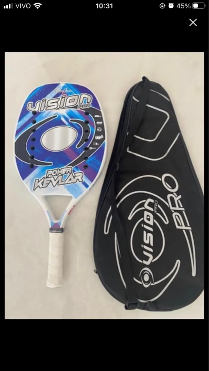 Raquete de beach tennis
