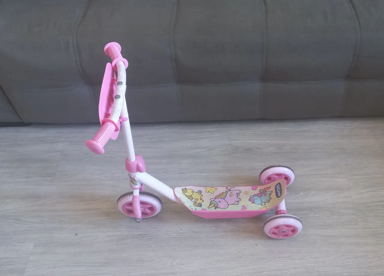 Patinete Rosa Mor