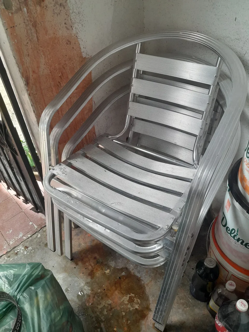 Conjunto de Cadeiras de Alumínio - Ótima Oportunidade!