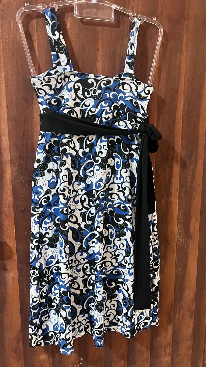 Vestido Feminino Estampado - Tamanho M - Foto 3