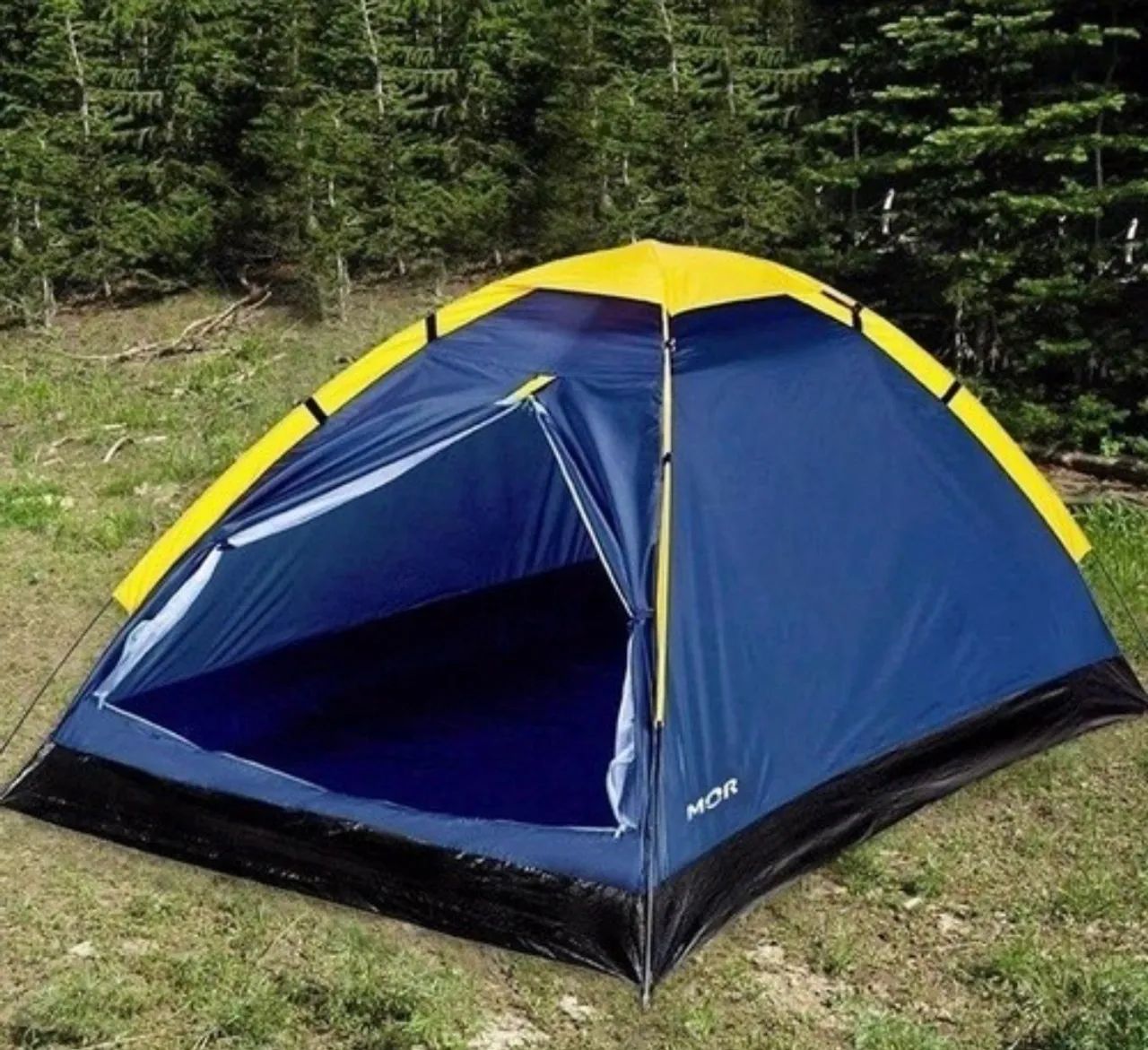 Barracas de Camping 4 Pessoas - Azul e Amarela