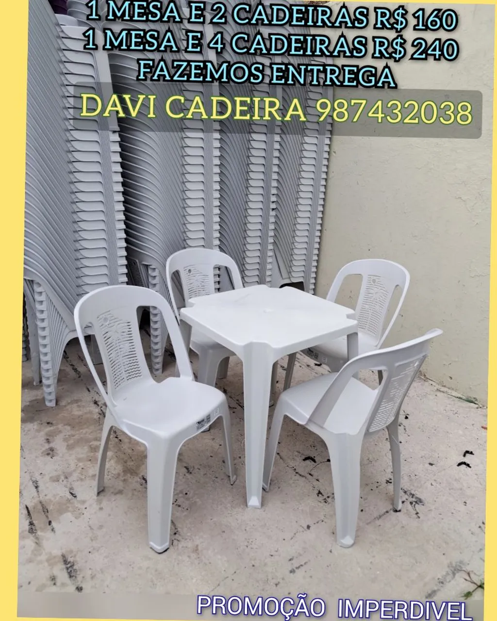 MESA PLASTICA ACLIVE JJXS NN ENTREGO HOJE