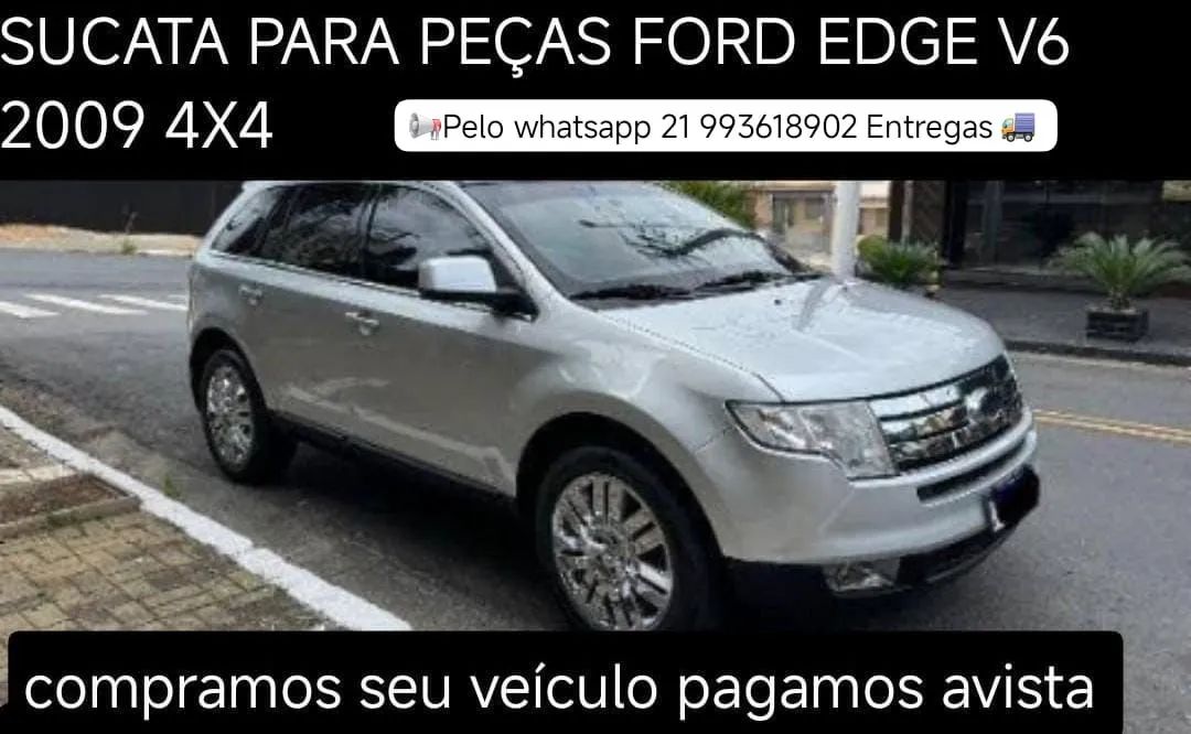 Ford Edge anos modelos , compro seu carro batido atrasado. - Foto 4