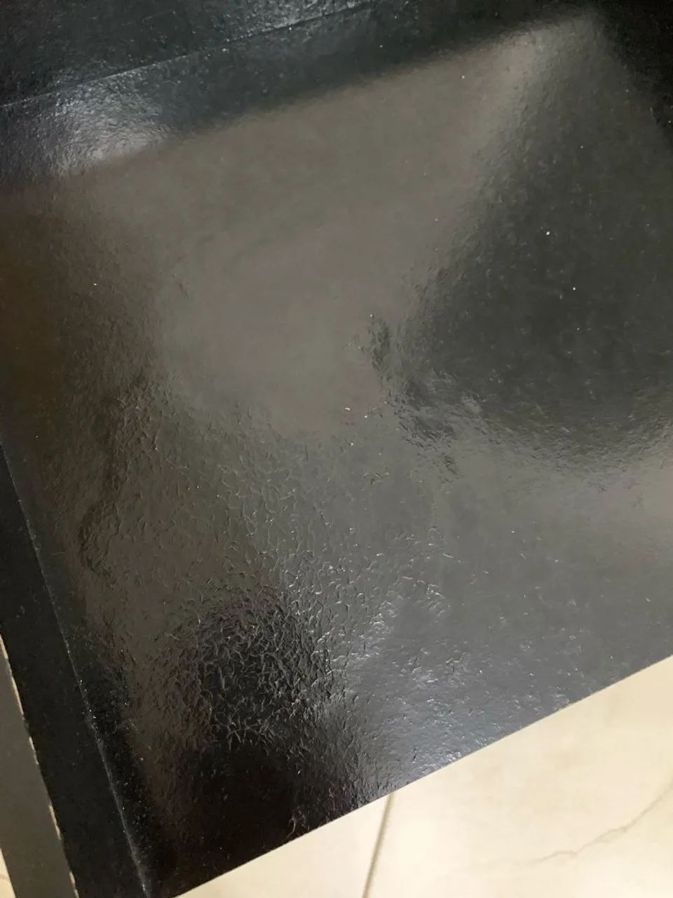 Criado Mudo Preto par - Foto 3