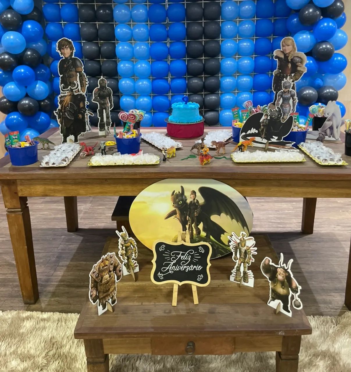 DECORAÇÃO DE FESTA (COMO TREINAR SEU DRAGÃO) - Foto 2