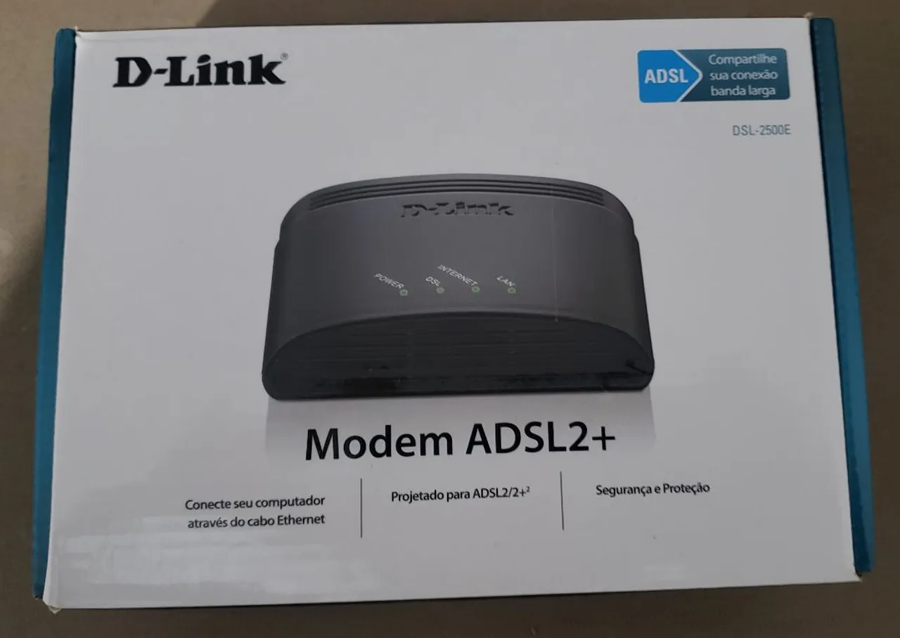 Modem ADSL2+ D-Link DSL-2500E