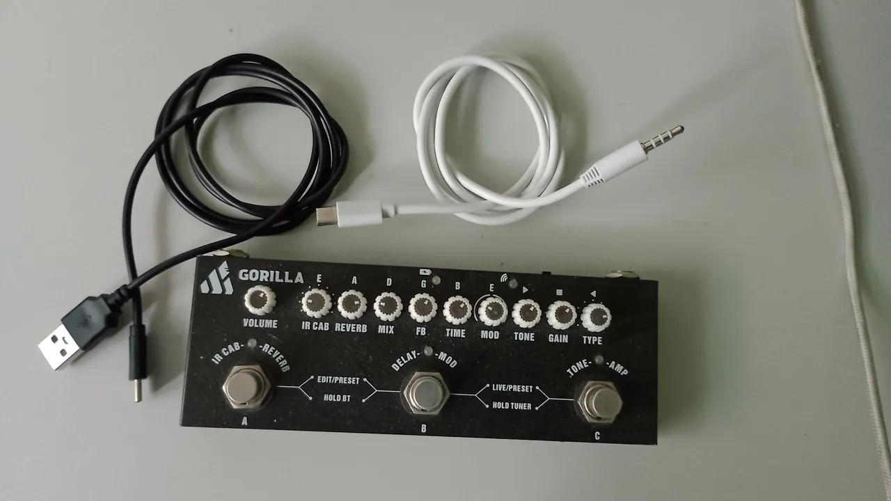 Pedal de Guitarra Cuvave Cubebaby