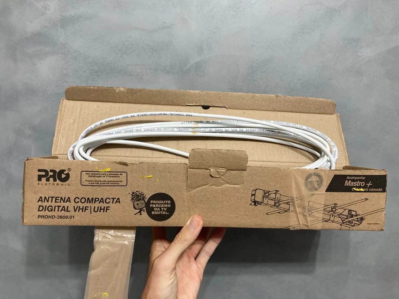 Antena Compacta Digital VHF UHF PROHD-3600/01
