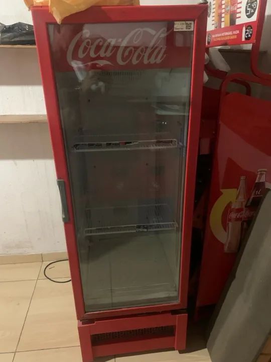 Freezer da Coca Cola 