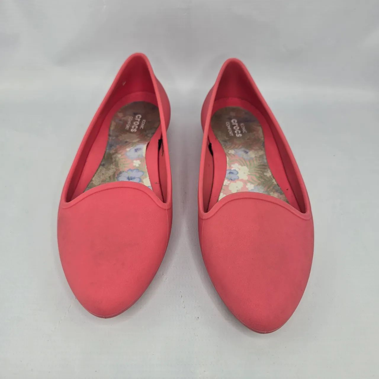 Sapatilha feminina rosa 35 marca crocs original  - Foto 2