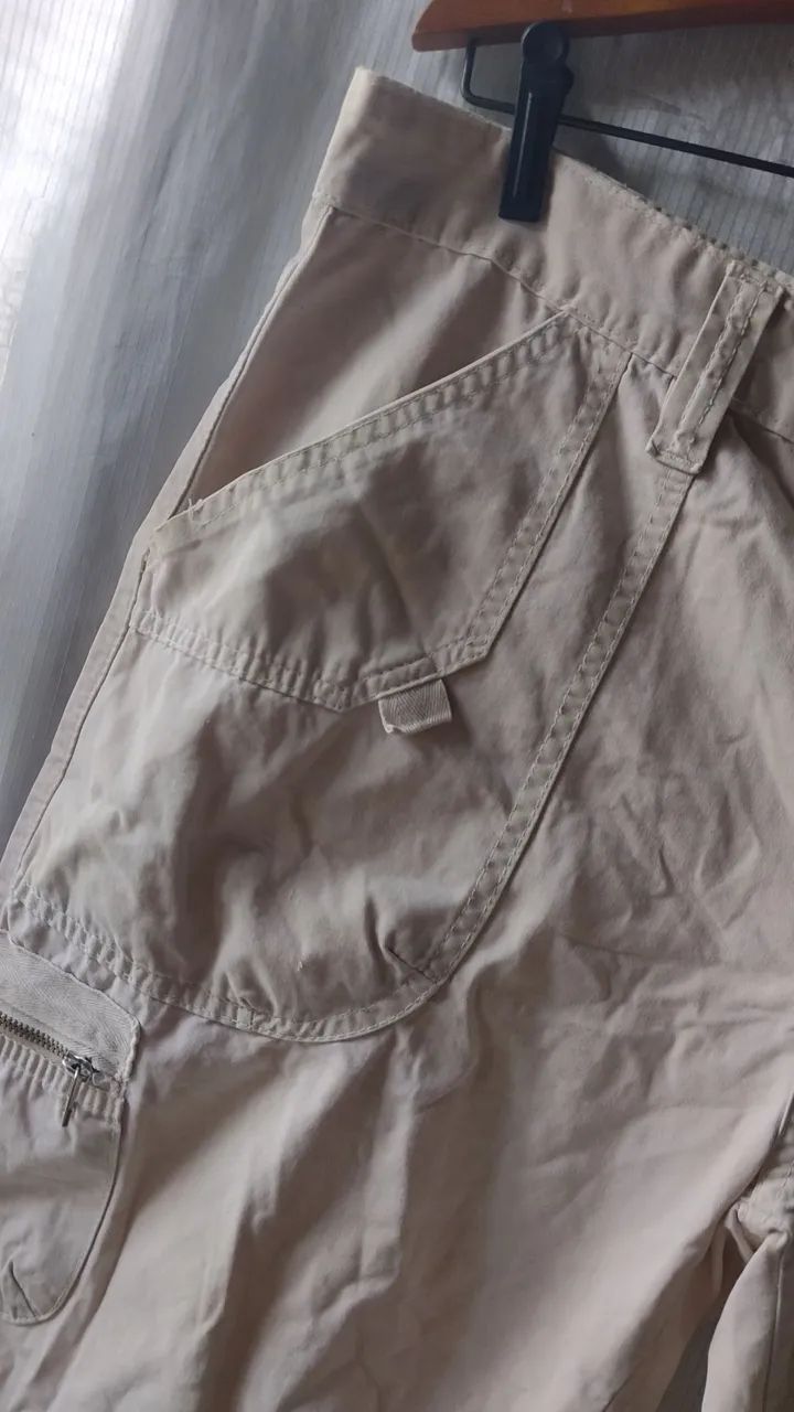 Bermuda masculina creme  - Foto 4
