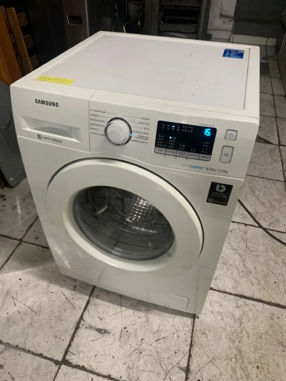 Máquina de Lavar Samsung 8.5kg Eco Bubble