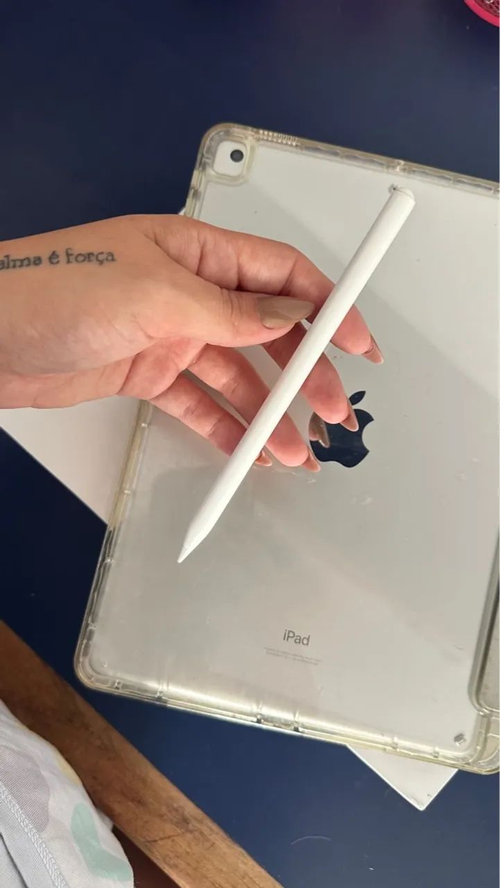 iPad 9 + caneta - pouco usado, sem marcas. - Foto 3