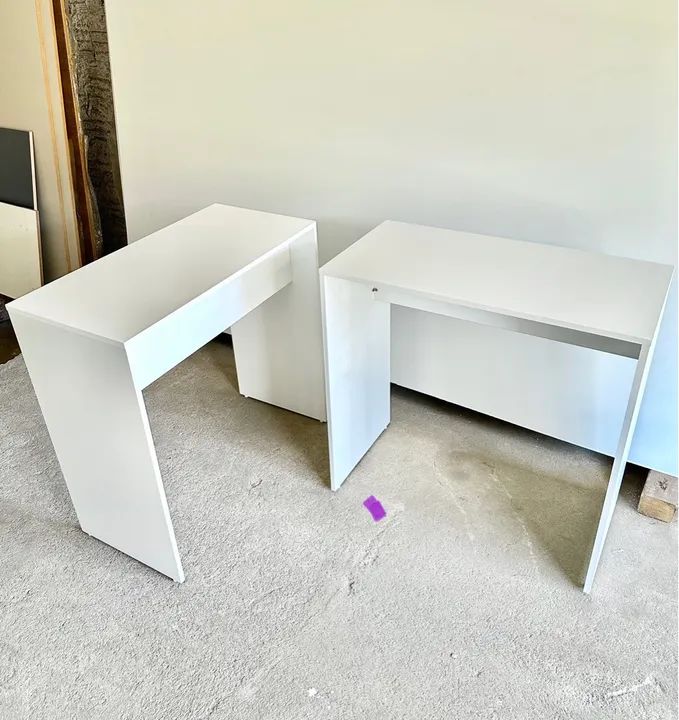 MESA ESCRIVANINHA PARA COMPUTADOR NOTEBOOK ESCRITÓRIO DE MDF - Foto 3