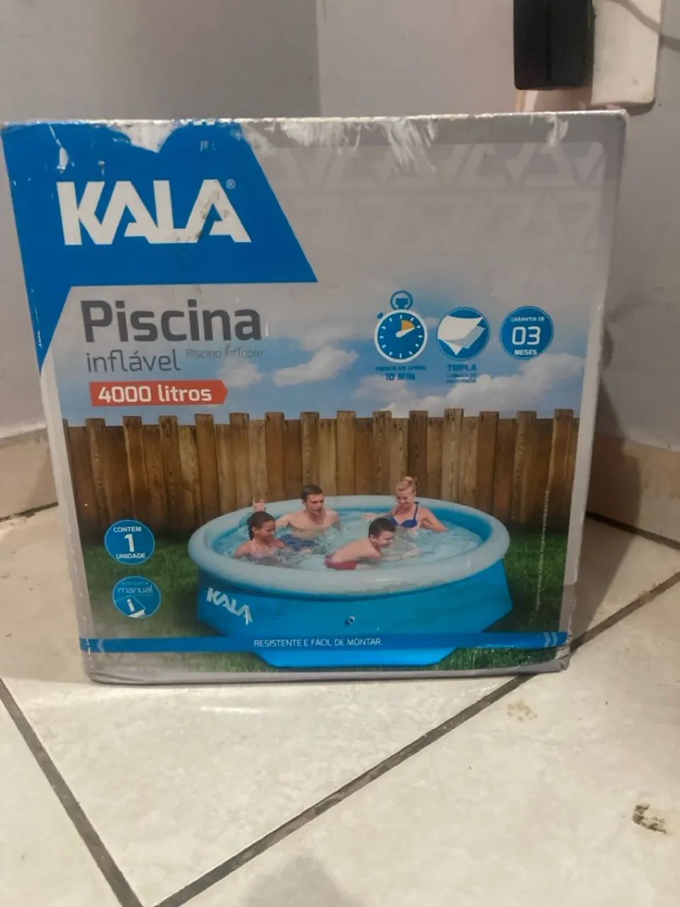 Piscina Inflável Kala 4000 Litros