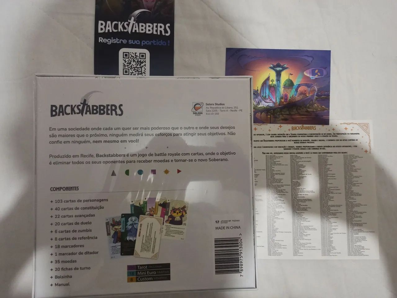 Boardgame Backstabbers Soberano - Foto 2