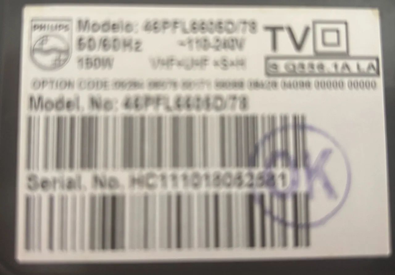 Tv Philips 46 polegadas em estado de nova - Foto 4