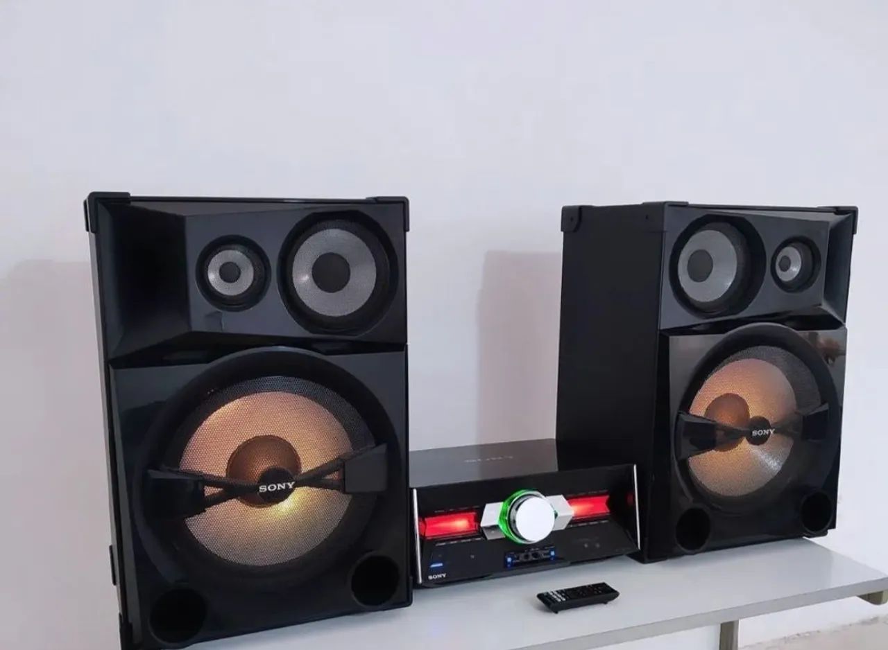 Som Sony Shake 7 2400W com Bluetooth e Subwoofer - Foto 2