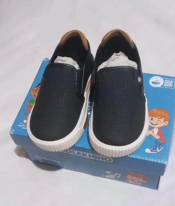 Tênis Molekinho Bebê - Tamanho 21 - Preto