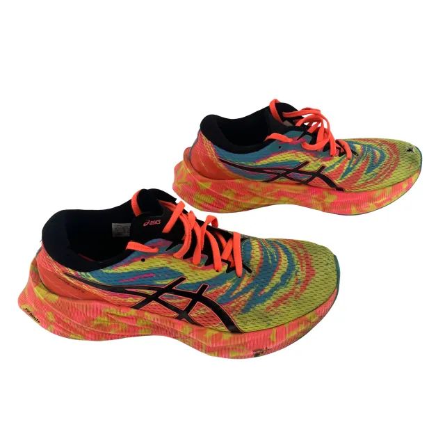 Tênis Asics Original Novablast 3 Color Injection Feminino Tamanho 39 Colorido - Foto 3