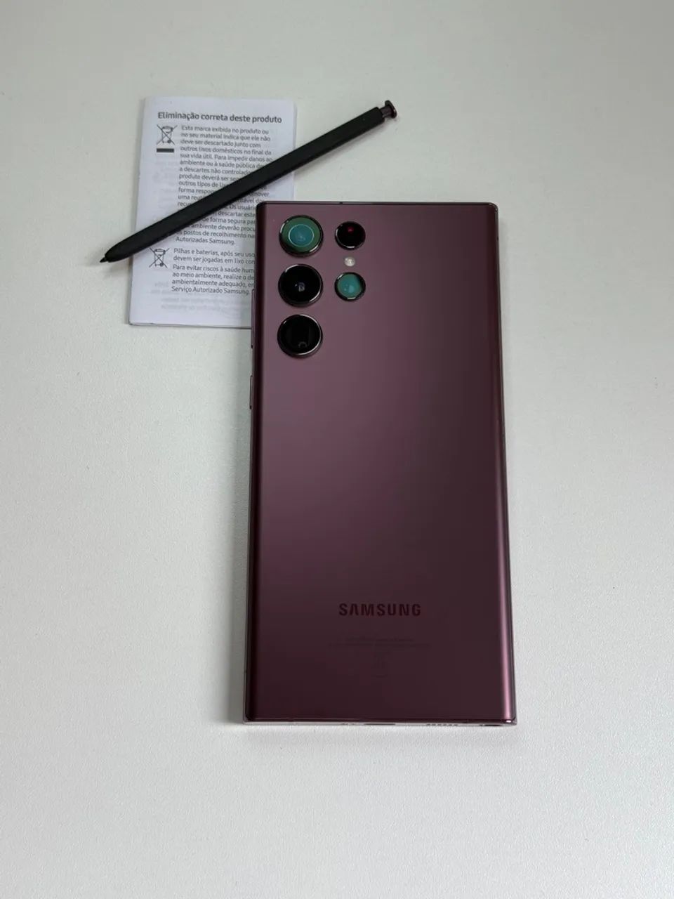 Samsung S22 Ultra 5g 256 GB (impecável) - Aceito trocas  - Foto 3
