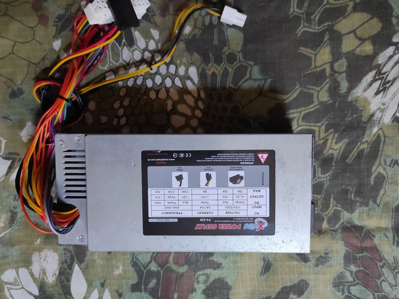 Fonte XWay P4-250 slim 