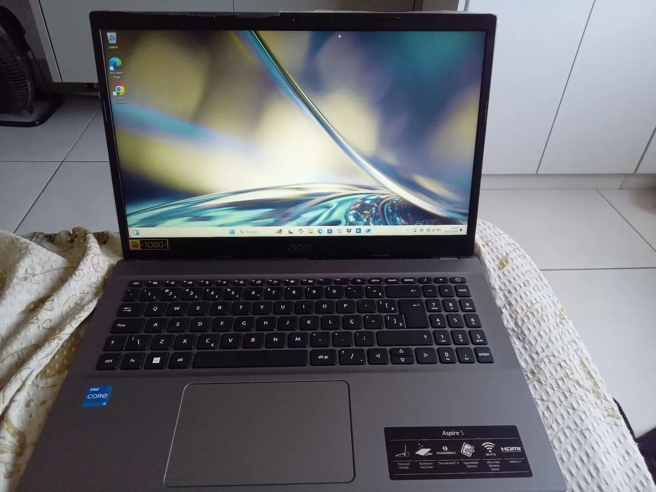 Notebook Acer Aspire 5 12° Geração - Intel Core i5 - 1080p