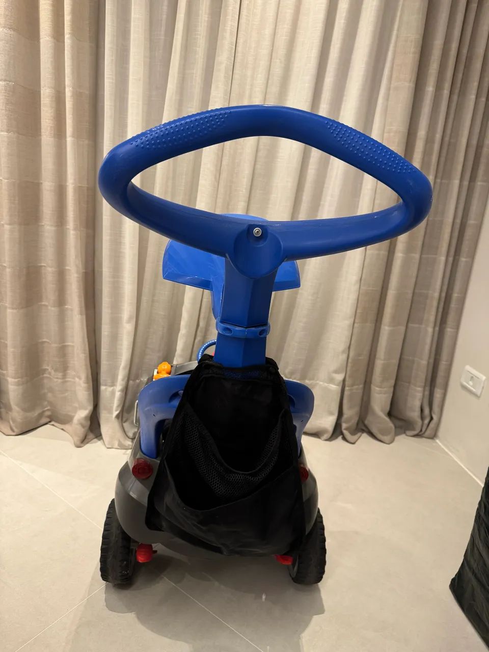 Carrinho de empurrar criança Smart Baby Confort azul Bandeirante - Foto 3
