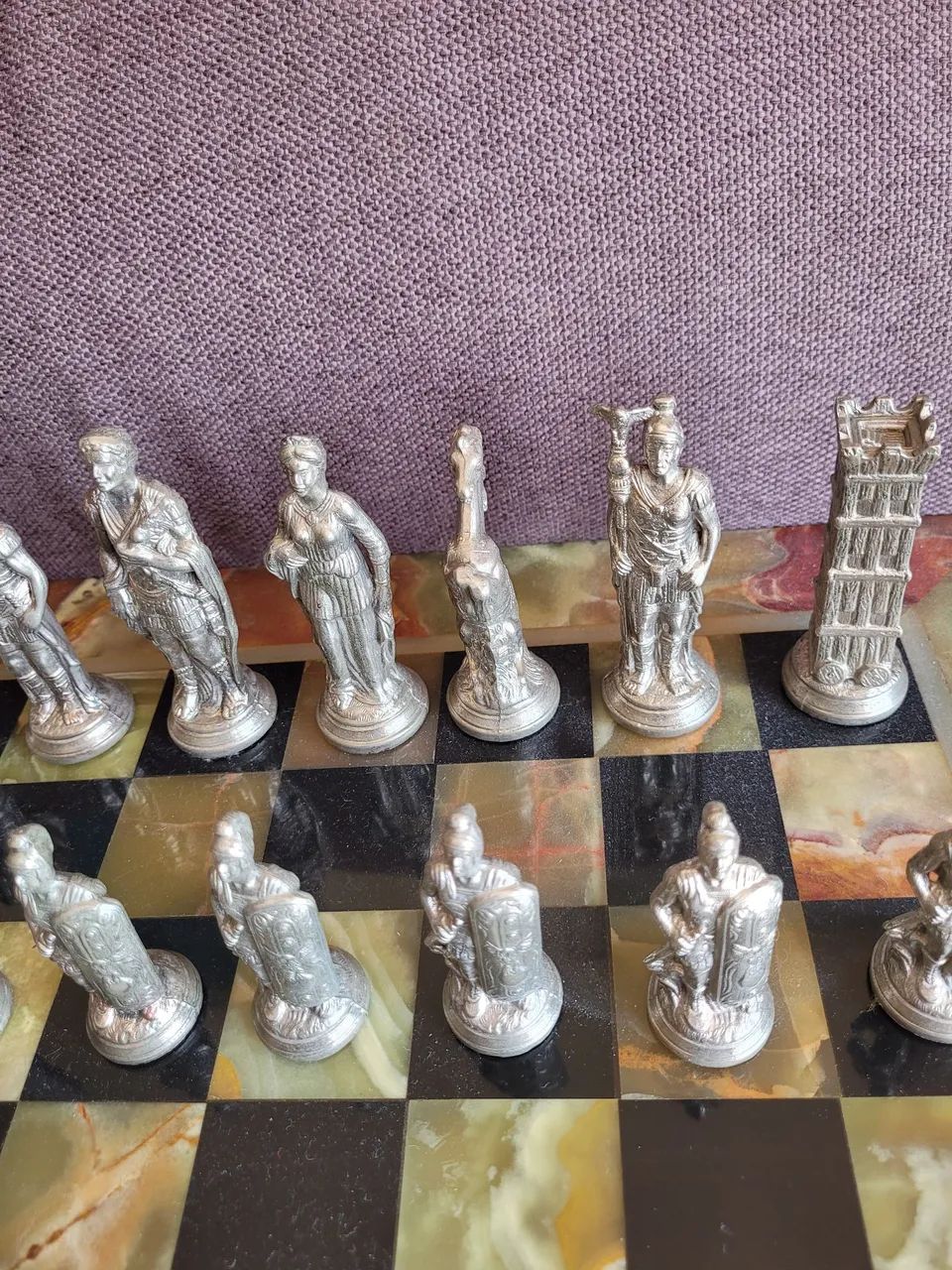 Jogo de Xadrez Decorativo Italiano - Foto 2