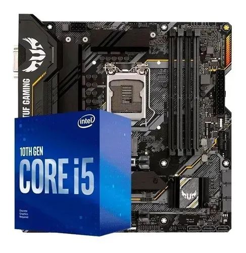Kit upgrade Placa Asus B-460M PLUS Tuf + i5 10400F