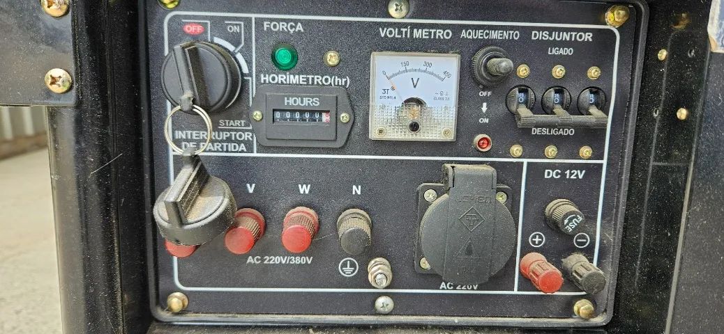 Gerador Diesel Motomil MDGT-8000CLE 13HP 220/380V - Foto 4