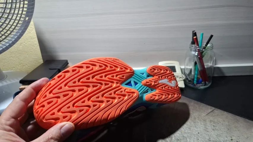 Tênis Joma Ace Pro Clay - Saibro - Marinho Azul e Coral - BR 44 - Foto 5