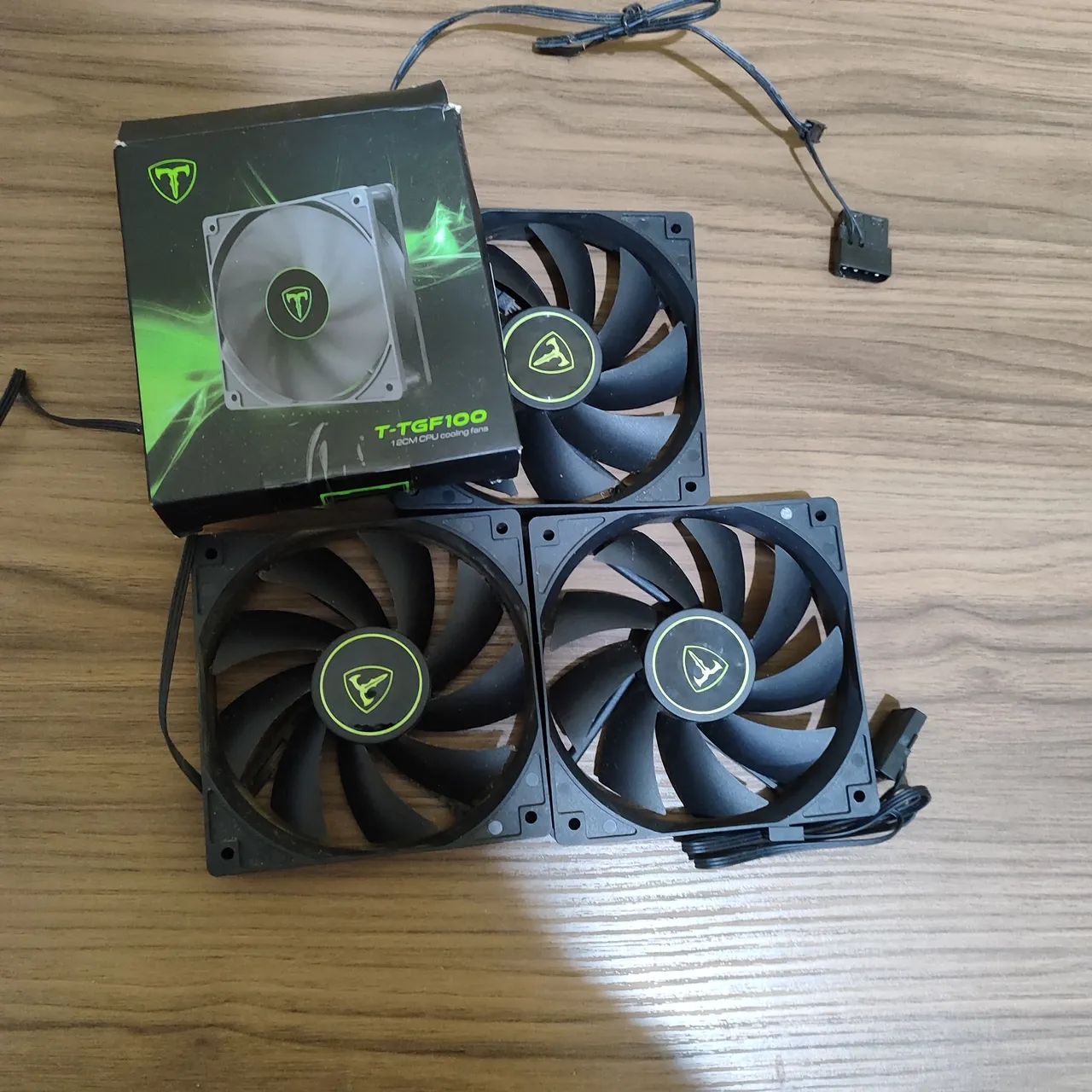 2x 3 Ventoinhas Cooler para PC - Foto 2